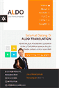 Mobile Screenshot of aldotranslation.com